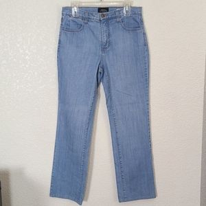 NYDJ High Waist Straight Leg jeans, 6 EUC